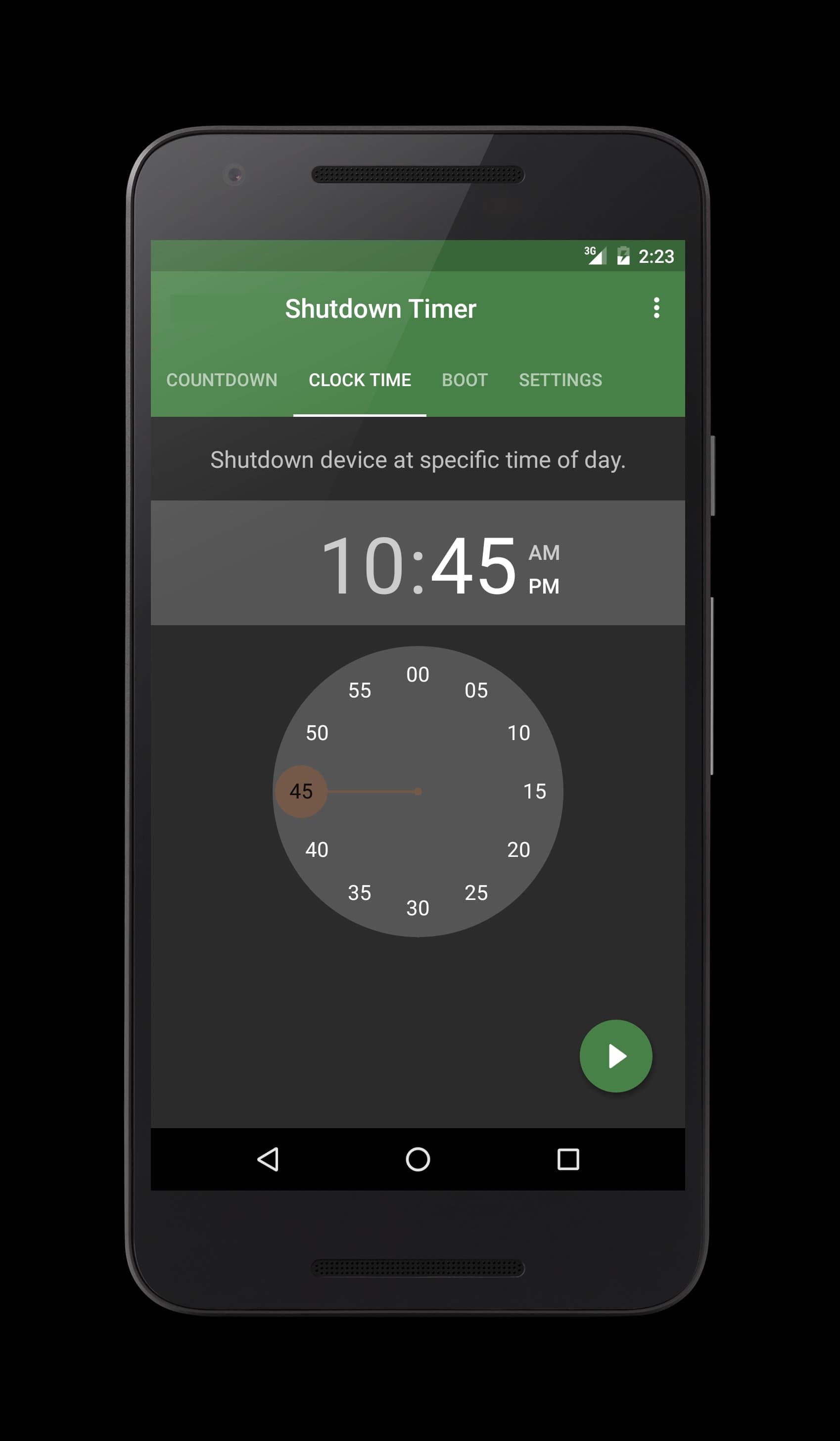 Shutdown Timer